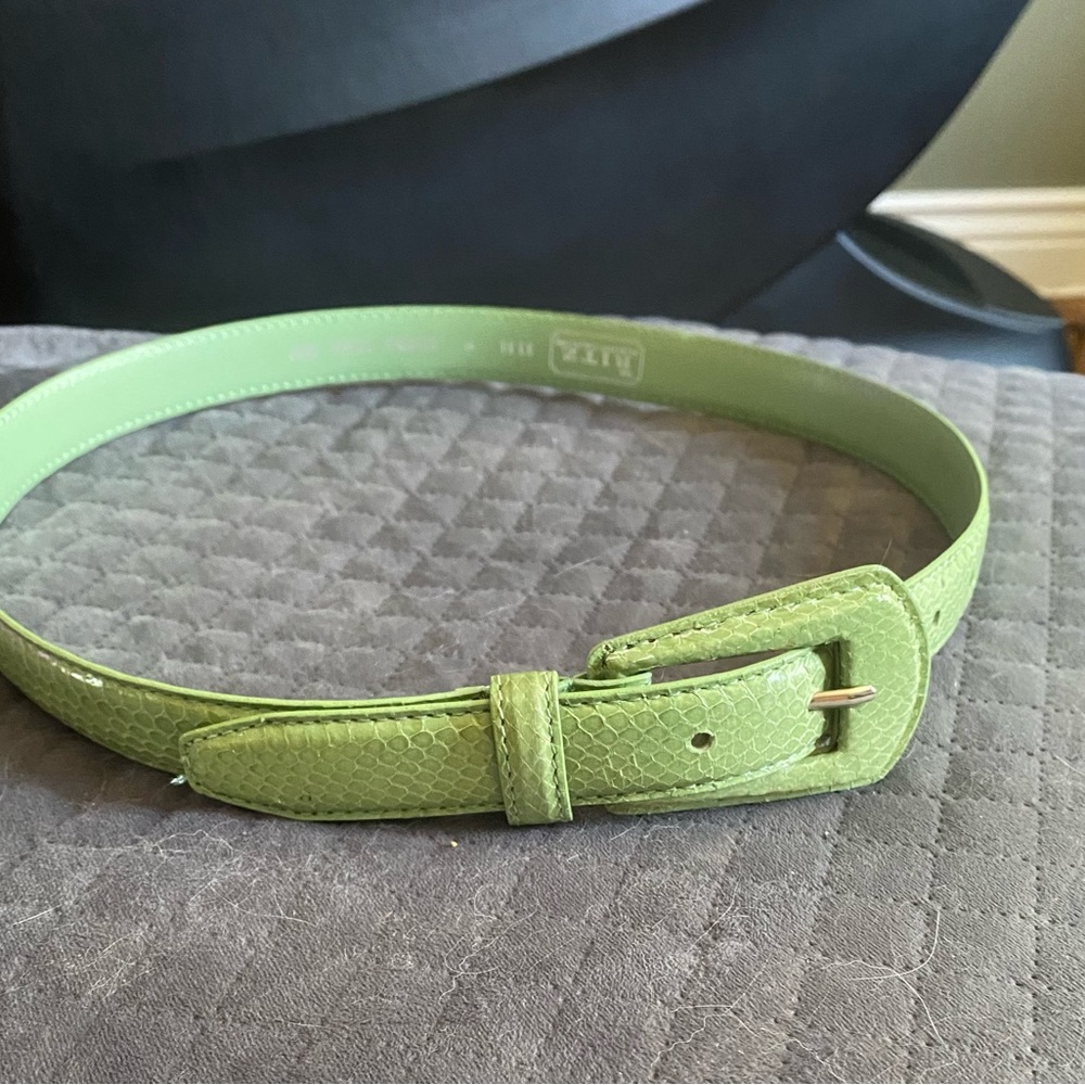 The Ritz Accessory Collection Genuine Snakeskin Belt